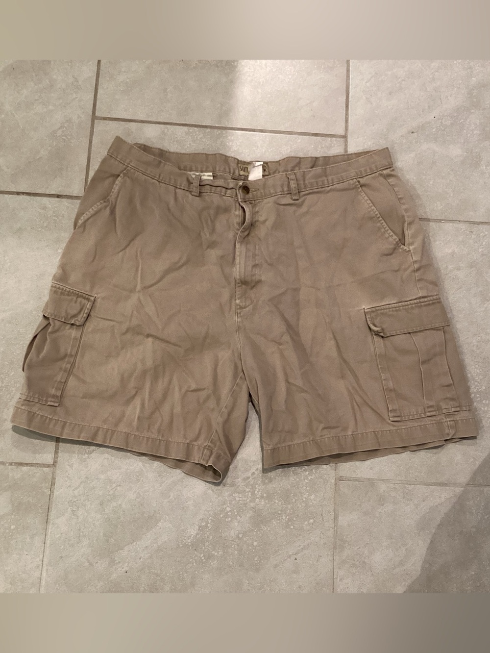 Men's Cargo Shorts - Khaki